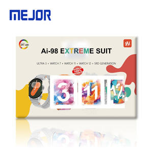 Cực 7in1 SmartWatch Quà Tặng Đặt 4 Không Dây Đồng Hồ Cộng Với Earbuds Pro Max AI-98 Thông Minh Đồng Hồ Mới Phù Hợp Với - Product Image 1