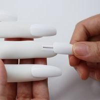 Main d'entraînement flexible en silicone pour la pratique des ongles, modèle de présentation de manucure mobile Terresa UTHP03