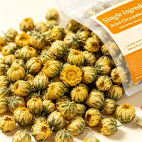 Boules de thé fleuri faites à la main de qualité supérieure, à la chrysanthème, fonction détoxifiante, transparentes, très demandées, adaptées à la préparation à froid