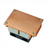 Radiateur de refroidissement CPU pour ordinateur industriel 2011, dissipateur thermique en cuivre pour puce laser LED, PWM 4 broches, carte graphique 95W