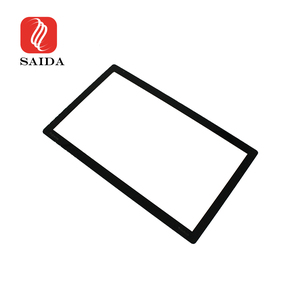 12.8 pouces HD 0.7mm <span class=keywords><strong>verre</strong></span> de couverture avant d'affichage en <span class=keywords><strong>verre</strong></span> ultra mince avec <span class=keywords><strong>lunette</strong></span> noire pour PC tout-en-un - Product Image 5