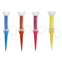 Nouvel accessoire de golf Qiangjian modèle 1104 : support de tee de golf réutilisable en plastique magnétique, design élégant, 80mm/90mm, haute qualité