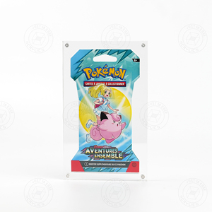 Estuche Transparente de Acrílico para Tarjetas Pokémon, Funda Protectora Rígida de PVC de 6 Pulgadas para Almacenamiento de Paquetes de Sobres - Product Image 4