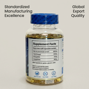 Complément d'huile de poisson Oméga 3 à marque privée, haute puissance EPA DHA pour la santé des articulations et des os, fabricant en gros OEM ODM - Product Image 3