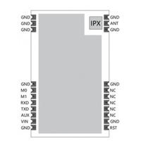 Module émetteur-récepteur série sans fil RF LoRa SX1262 DX-LR31-S, Interface SPI 433MHz, Module de communication basse consommation 3.3-5.5V