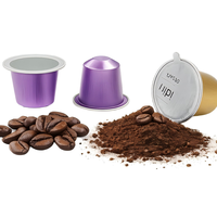Capsules de café en aluminium de 15 ml, 37 mm, vides, jetables, pour expresso, couleur personnalisée, vente en gros