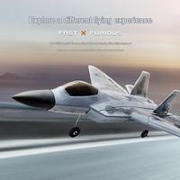 Lehoo Toys Aereo RC F22 RTF, 2.4Ghz 2CH, Controllato da App, per Interni ed Esterni, Distanza di Controllo 120m, con Caricabatterie