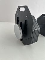 Haltère octogonal à clipser 3-en-1, en acier massif, avec augmentation de 2 kg, extensible jusqu'à 102 kg, qualité supérieure pour entraînement complet du corps