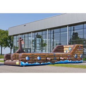 Gioco Sportivo Gonfiabile Interattivo Bungee Run per Noleggio, Gioco Bungee Professionale Gonfiabile, Bungee Run Gonfiabile Resistente - Product Image 1