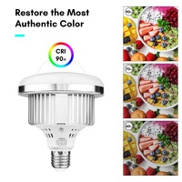 Nouveauté Photographie de table 85W Ampoule à intensité variable 3200K-5500K E27 Kit d'éclairage LED à douille avec support de bureau
