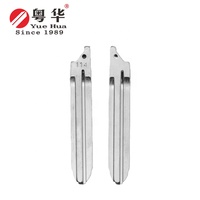 Nouvel arrivage Lame de clé de haute précision modifiée Remplacement de la clé intelligente Lame de clé de voiture vierge Lame de clé à distance pour Toyota