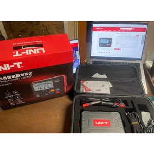 UNI-T UT503PV เครื่องทดสอบความต้านทานฉนวนไฟฟ้า PV แรงดันไฟฟ้า DC 1000V AC 600V ความต้านทานฉนวน 4000M พร้อมสัญญาณเตือนแรงดันสูง - Product Image 1