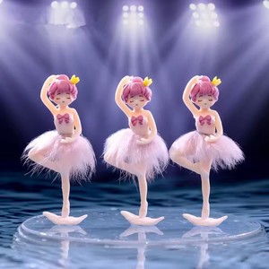 Figurines Miniatures Cute Simulated Ballet Girl Micro Landscape Ornaments for Home Decorations Room Decor Desk Car Accessories - Product Image 6