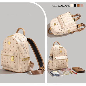 Nouveau <span class=keywords><strong>Sac</strong></span> à <span class=keywords><strong>Dos</strong></span> Sportif d'Été 2026 en Cuir PU Motif Ours Mignon pour <span class=keywords><strong>Femme</strong></span>, Imperméable, Grande Capacité, <span class=keywords><strong>Sac</strong></span> Musical, Fermeture Éclair, Élégant - Product Image 6