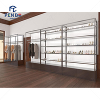 Vêtements de mode et conception de magasin de sacs à main Magasin de sacs à main personnalisé Meubles de magasin de vêtements pour solutions d'affichage au détail