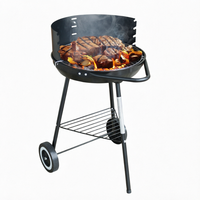 Barbecue extérieur moderne en acier inoxydable thermolaqué de haute qualité avec logo personnalisé, fonction fumoir à commande à distance facile à utiliser