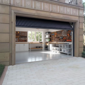 Grille de <span class=keywords><strong>porte</strong></span> de <span class=keywords><strong>garage</strong></span> Villa <span class=keywords><strong>Porte</strong></span> de volet roulant électrique en alliage d'aluminium personnalisée Anti-vol Télécommande <span class=keywords><strong>automatique</strong></span> - Product Image 3