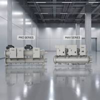 Sistema de Aire Acondicionado Industrial VRF de Levitación Magnética Haier, Sistema HVAC Central Centrífugo Enfriado por Agua Sin Aceite