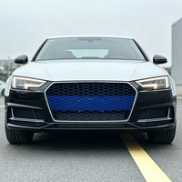 Nouvelle couverture de phare antibrouillard en plastique ABS de haute qualité, grille de ventilation du pare-chocs avant, Audi 2017-2019 A4L RS B9, installation facile, 1 an de garantie