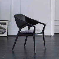 Chaise de salon moderne en cuir, légère, durable et confortable, pour la cuisine, le bureau à domicile, l'appartement, l'extérieur
