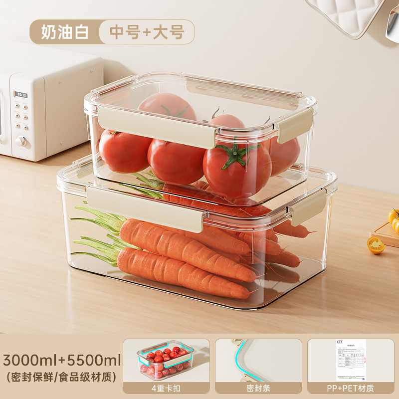 Airtight food storage boxes - (Medium & Large sizes)