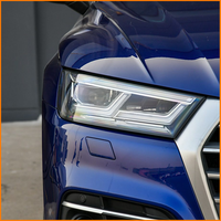 Kit de mise à niveau des phares à LED matriciels pour Audi Q5 80A 2018 2019 2020 avec clignotants dynamiques et feux de jour, cadre noir