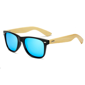 Occhiali da Sole in Bambù UV400 Unisex con Lenti Fotocromatiche e Montatura Italiana in PC alla <span class=keywords><strong>Moda</strong></span>, Polarizzati e Colorati - Product Image 1