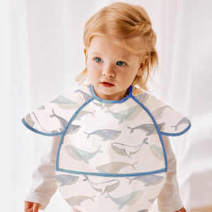 Printing Short Sleeve <strong>Baby</strong> <strong>Bib</strong> Toddler Apron Snap Button <strong>Bib</strong> <strong>Baby</strong> Waterproof <strong>Baby</strong> <strong>Bibs</strong> - Product Image 2