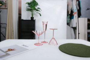 Verre à vin en forme de fleur <span class=keywords><strong>rose</strong></span> européenne, flûte à champagne pour événement de mariage, verre à cocktail <span class=keywords><strong>martini</strong></span> pour bar - Product Image 2