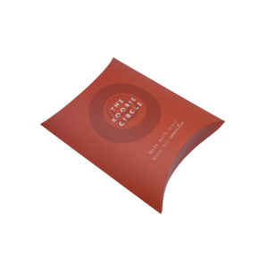 メーカーカスタム印刷ロゴキャンディピロー包装ギフトボックス段ボール紙リサイクル材料フォルダータイプ - Product Image 5