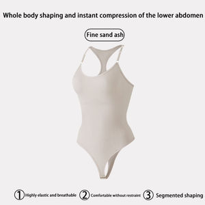 Maxbrace Body sculptant intégral gainant le ventre, sans couture, post-partum, avec fermeture à agrafes, vêtement de compression pour femme - Product Image 6