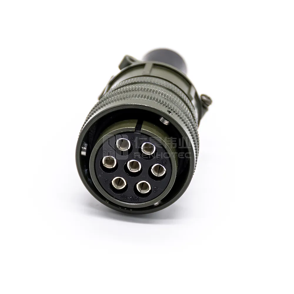 US 7 Pin CA3106A24-10S baïonnette connecteur mâle femelle
