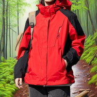 Veste polaire d'hiver pour sports de plein air, fermeture éclair, coupe-vent, imperméable, résistante au froid, pour activités de randonnée, livraison directe d'usine