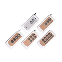 Télécommande universelle RF 433 MHz à 4 boutons tactiles avec support YET185