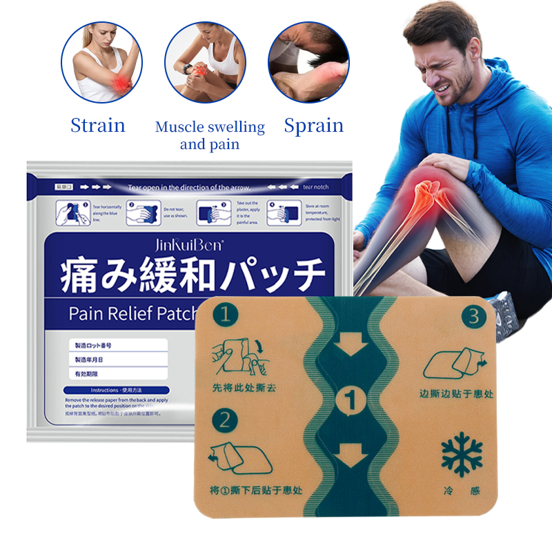 Hot Sale Herbal Chinese Knee Pain Patches External Use Pain Relief