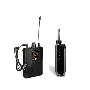 Frekuensi Dipilih Audio Teknikal Omnidirectional Lavalier Mikrofon Lapel Headphone dengan Mikrofon