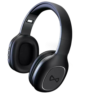 Auriculares inalámbricos supraaurales Forever Bth 505 negros con cancelación de ruido para música y llamadas - Product Image 1