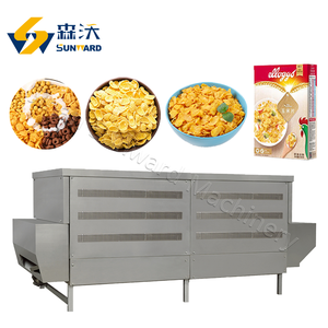 เครื่องผลิตเกล็ดข้าวโพดอัตโนมัติอุปกรณ์สายการผลิตในประเทศจีน - Product Image 4