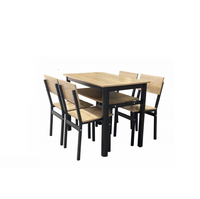 طقم طعام عصري من YUKAI FURNITURE لغرفة الطعام المنزلية، طقم 1+6 موديل DS-511