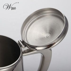 Dispensador cónico de bebidas de acero inoxidable de 1700ml <span class=keywords><strong>con</strong></span> tapa para té, café, jugo, leche, limón, <span class=keywords><strong>agua</strong></span> en restaurantes - Product Image 4