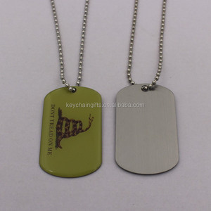 Индивидуальный логотип производителя, двухсторонние Персонализированные Бирки для собак, коллекция металлических поделок - Product Image 2