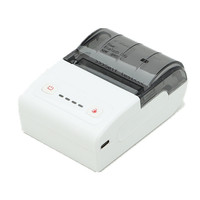 Imprimante mobile portable sans encre MTP-2 MINI, imprimante thermique miniature de 58 mm (2 pouces) pour reçus et billets