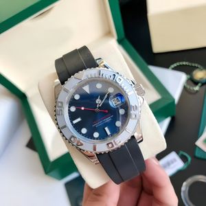 ساعة يد رجالية أنيقة بحركة كوارتز، إطار من السبائك، قرص زجاجي، متعددة الوظائف مع عرض التاريخ، مقاومة للماء، حزام سيليكون، ساعة رياضية وعملية للرجال - Product Image 4