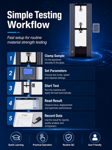 YY-WDS2 เครื่องทดสอบแรงดึงแบบอิเล็กทรอนิกส์พร้อมจอแสดงผลดิจิตอล - Product Image 4