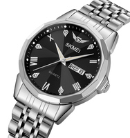 Reloj de Cuarzo de Diseño Clásico para Hombre, de Lujo, con Movimiento Japonés, Acero Inoxidable, 20 mm, Resistente al Agua 3BAR, Cristal Tallado