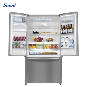 Réfrigérateur à portes françaises avec écran LED, sans givre et avec machine à glaçons pour DM-682WSH - Product Image 3