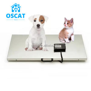 ऑशकैट EX-1F पशु चिकित्सा उपकरण पोर्टेबल डिजिटल पालतू स्केल छोटे और बड़े पालतू जानवरों के लिए बड़े मंच इलेक्ट्रॉनिक पशु पैमाने - Product Image 1