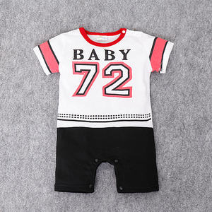 Ropa de Verano para Bebés al por Mayor, Nuevo Modelo, Jersey Deportivo Infantil, Pelele para Niño - Product Image 2