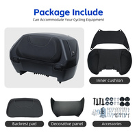 Bolsa de Maletero para Motocicleta, Fácil Instalación, Caja de Almacenamiento Trasera, Maleta de Viaje para Honda NT1100, Piezas y Accesorios para Motocicleta