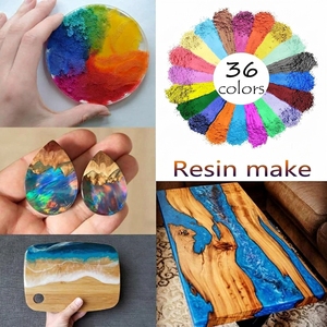Polvere di Mica 36 Colori 1g/sacchetto, Pigmento Naturale in Polvere per Resina Epossidica, Sapone, Candele, Lucidalabbra, Deodoranti per Auto, Colorante - Product Image 5